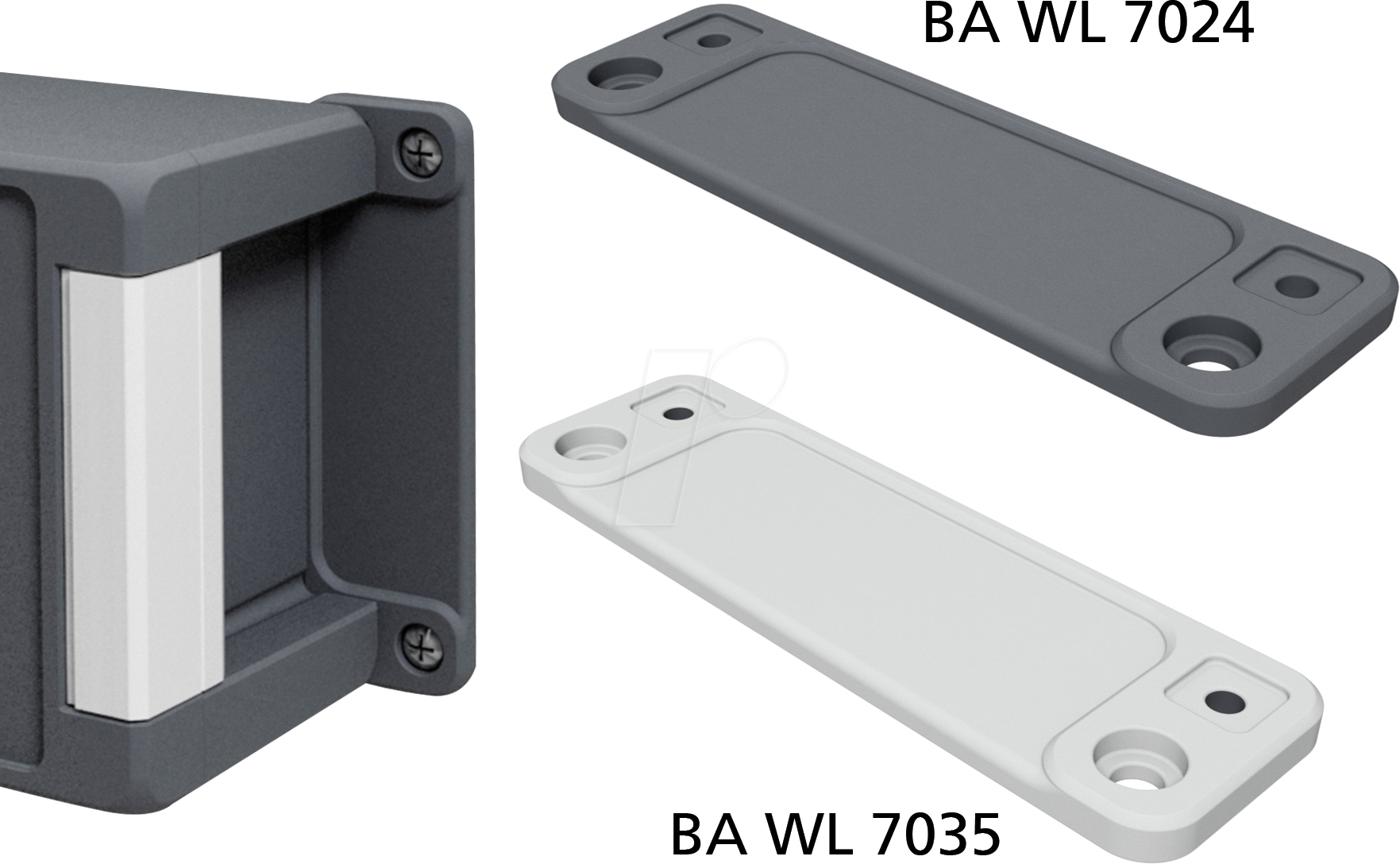 BA WL 08 - 7035 - Bocube Alu,Wandlaschen