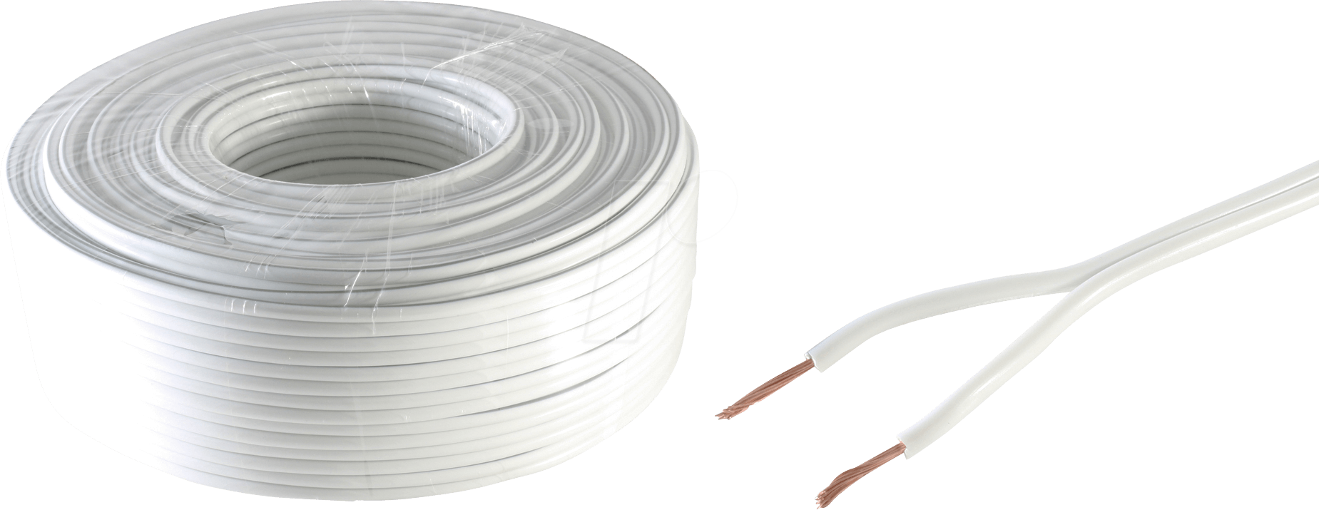 SHVP BS06-15076 - Lautsprecherkabel 0,75 mm² CCA ws 10 m