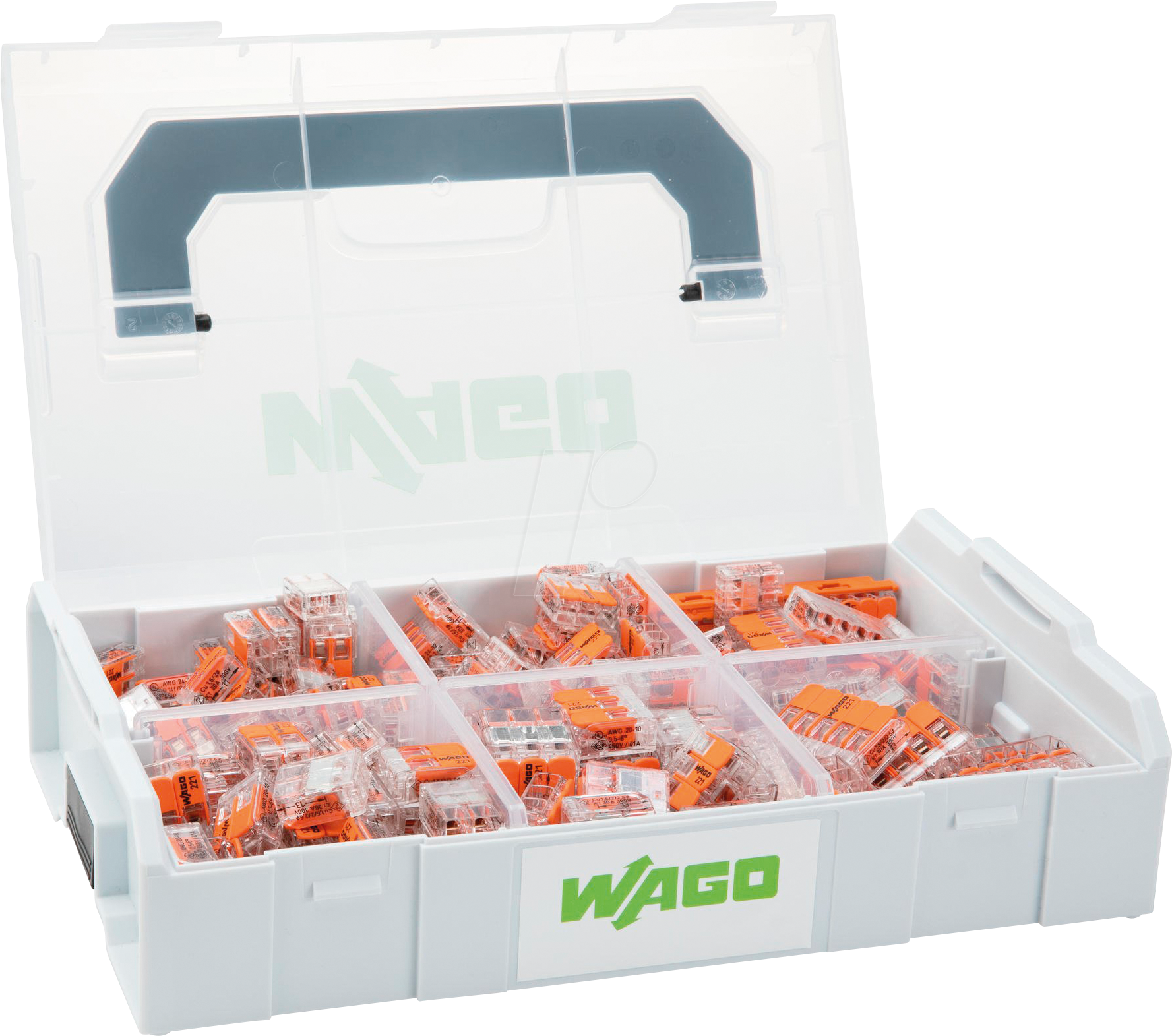 WAGO 887-957 - WAGO Klemmen-Sortimentsbox - L-BOXX® Mini Serie 221 - 4mm² & 6mm