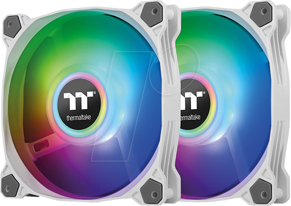 TT 24179 - Thermaltake Pure Duo 14 ARGB, 140 mm, weiß, 2er-Pack