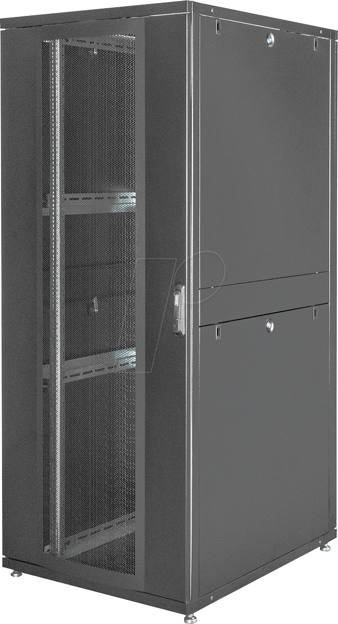 Thumbnail - DIGI 19SRV42U8B - 19'' Serverschrank, 42HE, 1000 mm Tiefe, schwarz