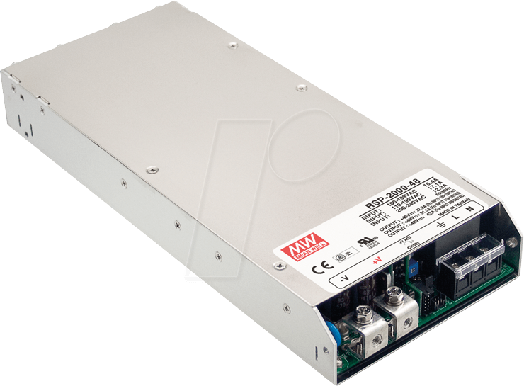 MW RSP-2000-12 - Schaltnetzteil, geschlossen, 1200 W, 12 V, 100 A
