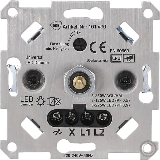 EGB 101490 - Autodetect-Dimmer, LED + Standard