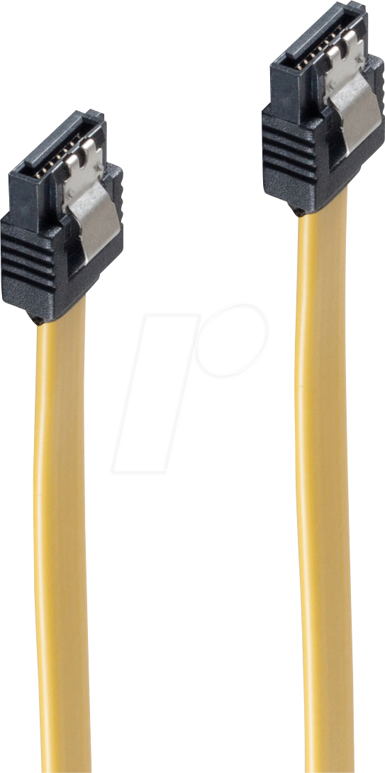 SHVP BS78246-5Y - Kabel SATA 6 Gb/s Stecker > Stecker, 0,5 m, gelb