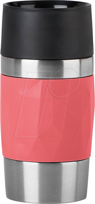Thumbnail - EMSA N2160400 - emsa Isolierbecher Travel Mug Compact rot 0,3 l