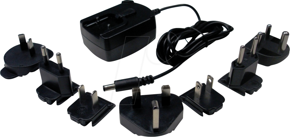 PSA 15R-120P6 - Steckernetzteil, 15 W, 12 V, 1,25 A, für Wechselstecker