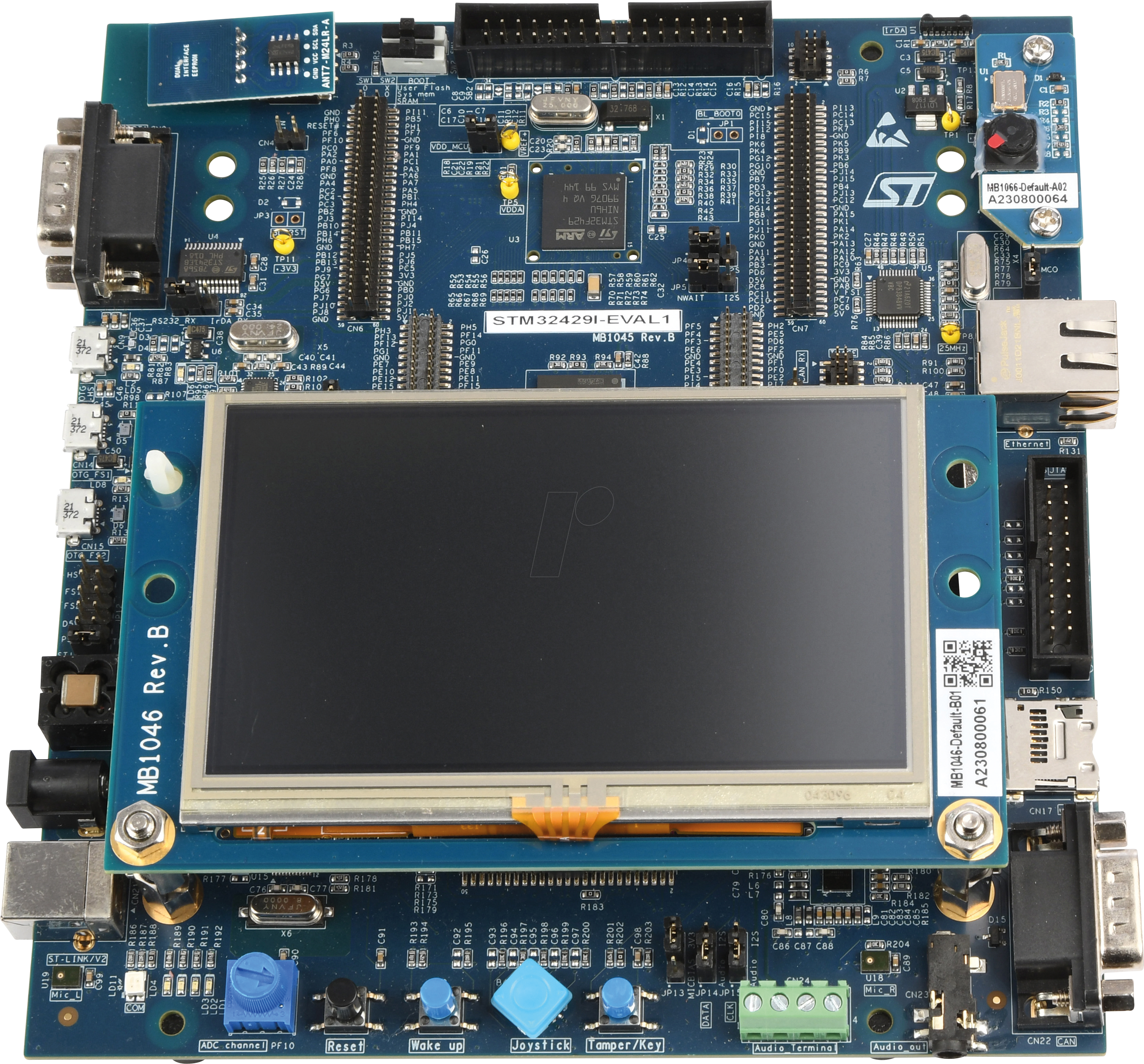 STM32429I-EVAL1 - Evaluierungsplatine STM32F439NI