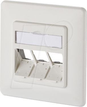 BTR 1309161002-E - Modul Anschlussdose UP 3 Port reinweiß