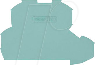 WAGO 2000-2291 - Abschluss- und Zwischenplatte für WAGO 2000