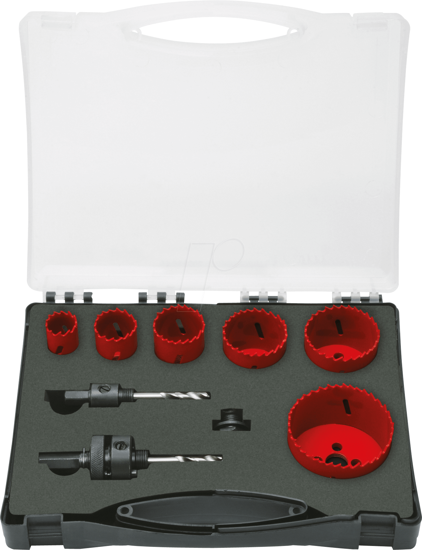 EXACT 70604 - Lochsägensatz, Elektro, HSS Bimetall, 9-teilig