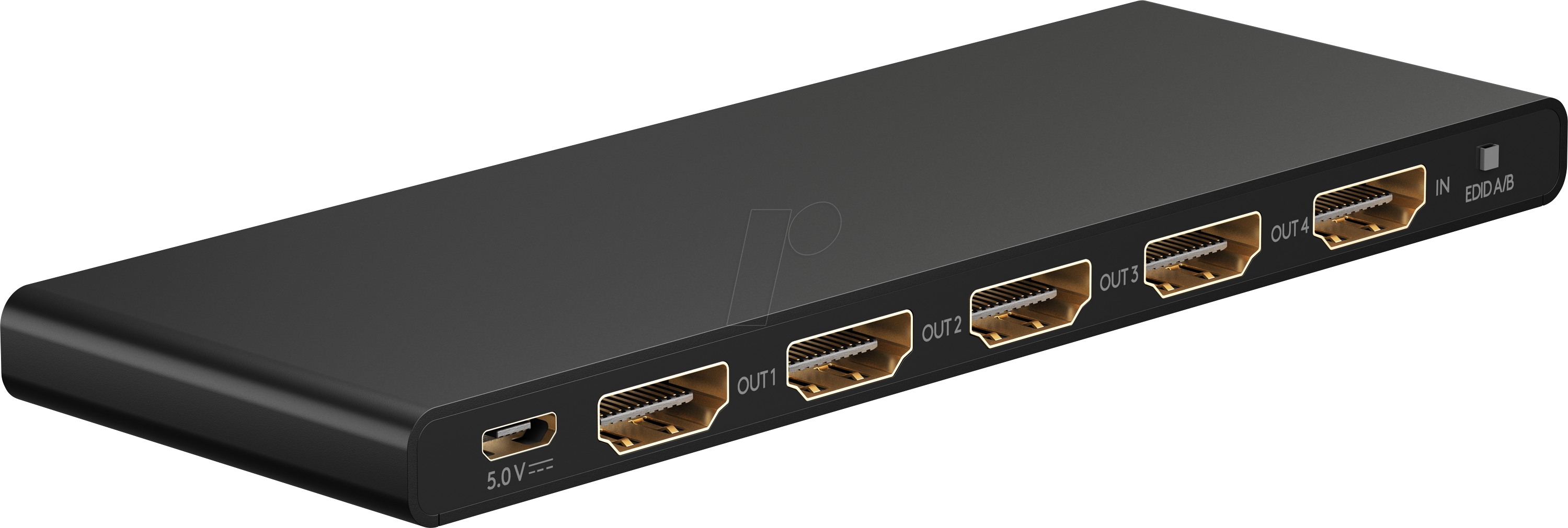 Thumbnail - GOOBAY 58483 - 4-Port HDMI Splitter, 4K@60Hz