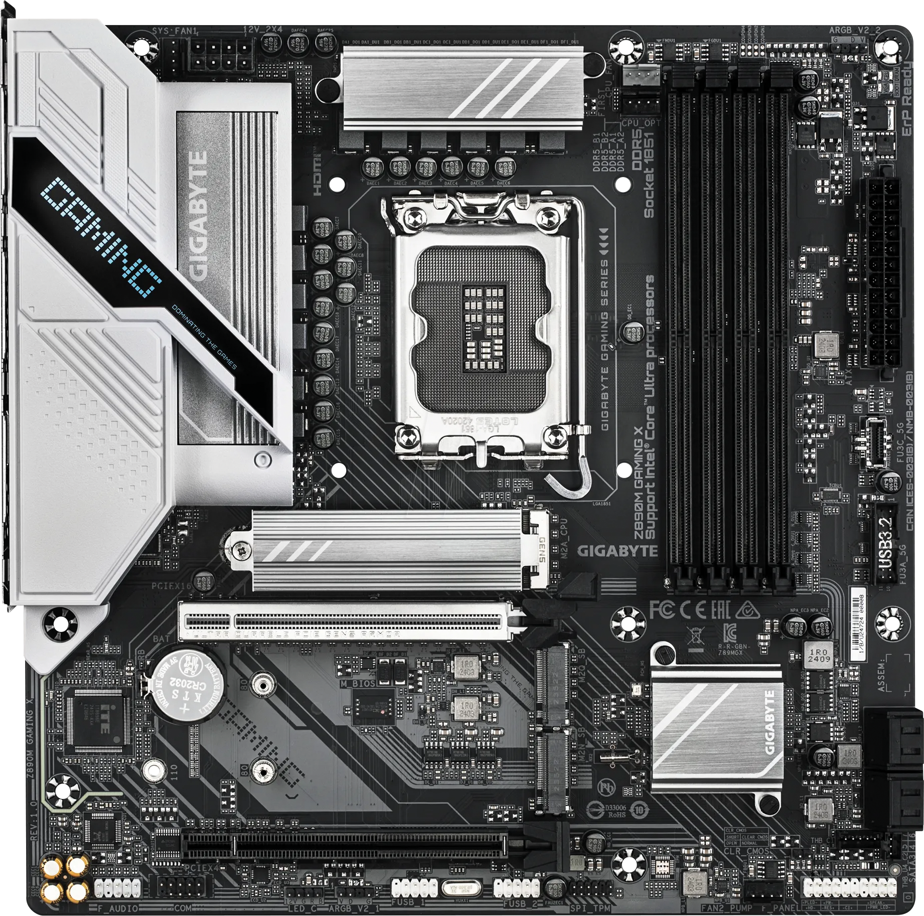 Thumbnail - GA Z890M 65160 - GIGABYTE Z890M GAMING X (1851)