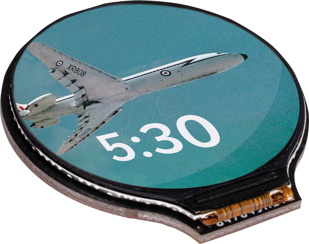 DEBO LCD 1.28 - Entwicklerboards - Display LCD, 1,28'', rund, 240 x 240 Pixel