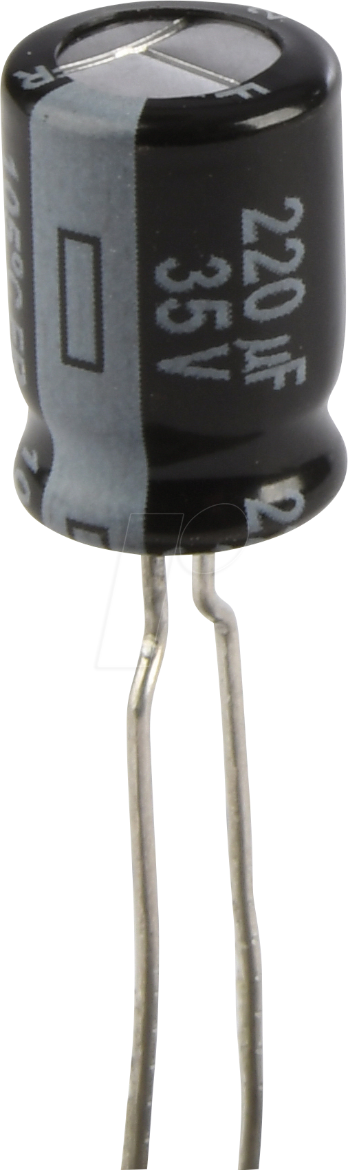 FR-A 220U 35 - Elko radial, 220µF, 35V, 105°C, low ESR