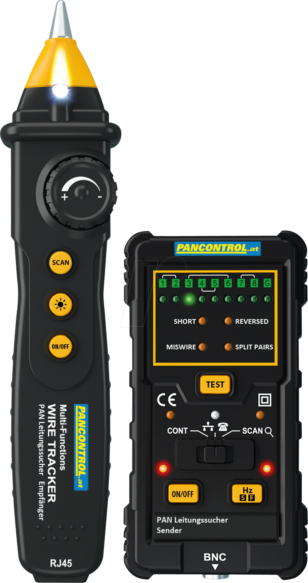Thumbnail - PAN LAN-FINDER - Leitungssuchgerät und LAN Tester