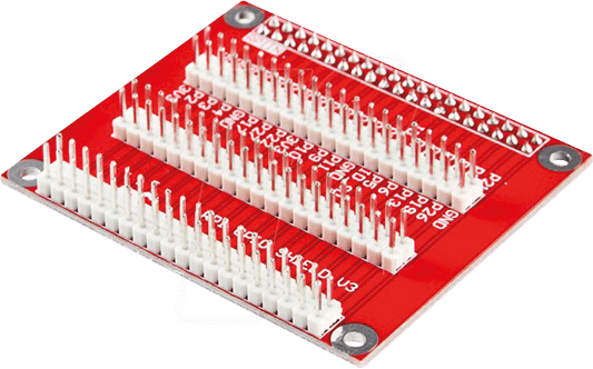 RPI SHD GPIO 3X - Raspberry Pi Shield - 3-fach GPIO Erweiterung