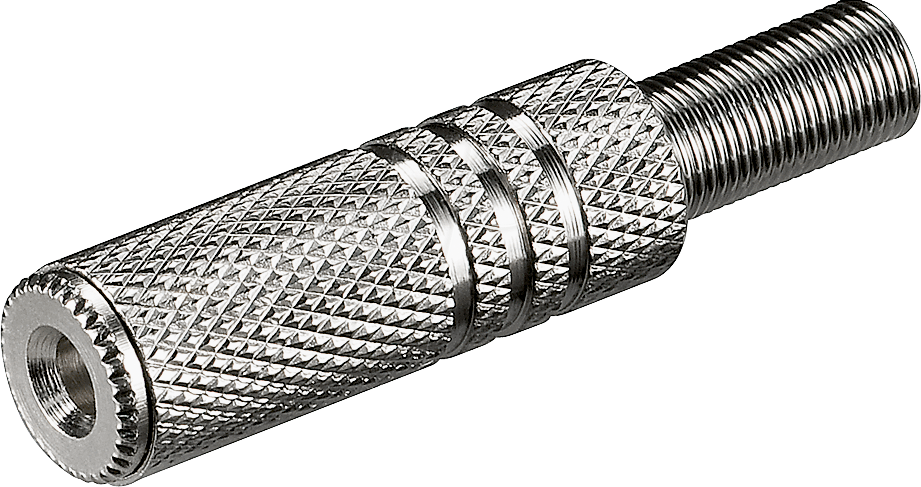 KKM 35 - Klinkenkupplung, 3,5 mm, Mono, 2-pol