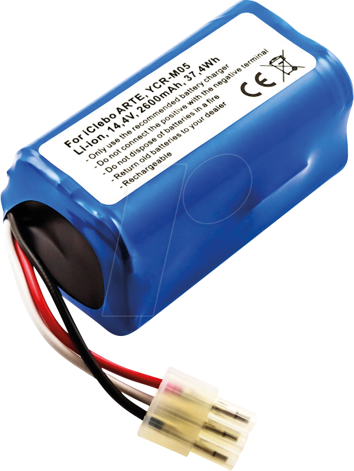 AKKU 31226 - Ersatzakku, iClebo ARTE YCR-M05, Li-Ion, 2600 mAh