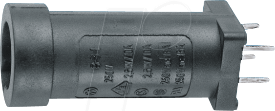 LITT 83100000005 - Sicherungshalter, Ø 5 x 20, 6,3 A, 250 V, print