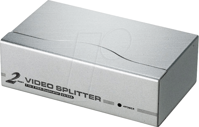 ATEN VS92A - VGA-Grafik-Splitter mit 2 Ports (350 MHz)