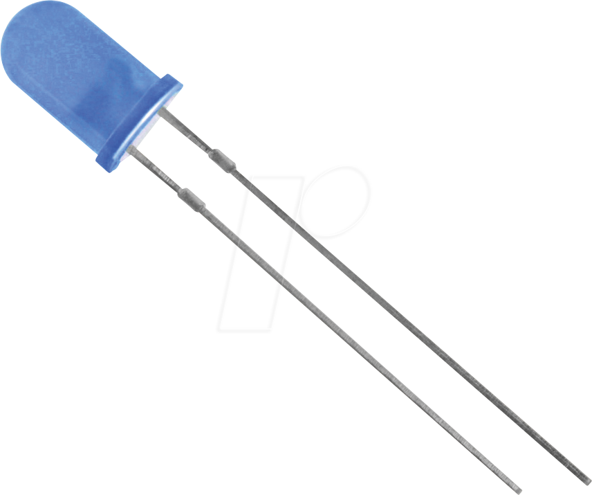 5034B2D-ESB-C - LED 5mm, bedrahtet, blau, 3500 mcd, 60°