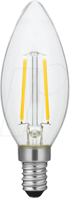 Thumbnail - SCHI LX023841509 - LED-Lampe E14, 2 W, 120 lm, 2200 K, Filament, dimmbar