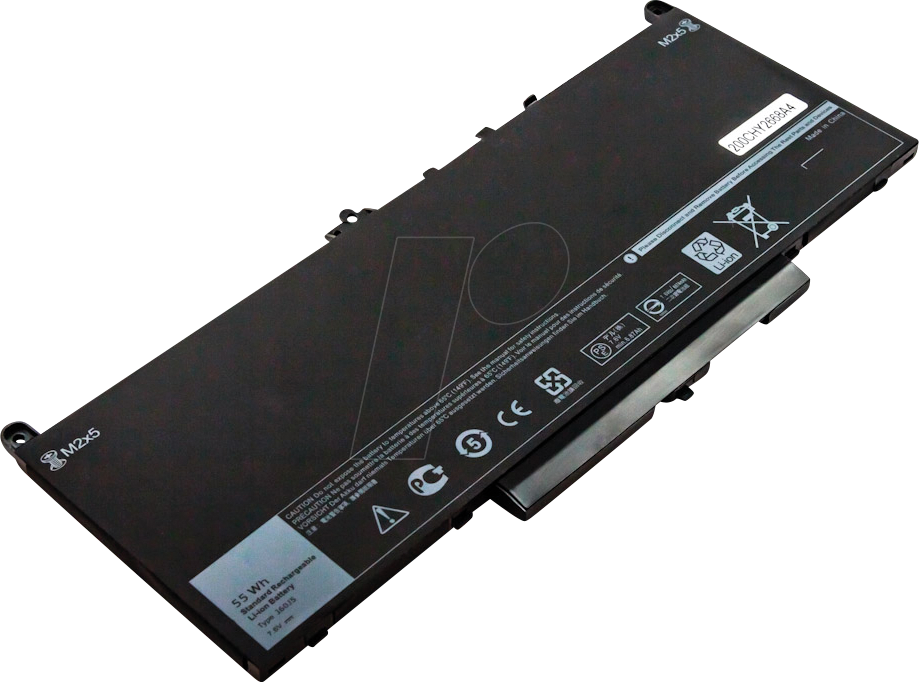 AKKU 53877 - Notebook-Akku für DELL, Li-Po, 7200 mAh