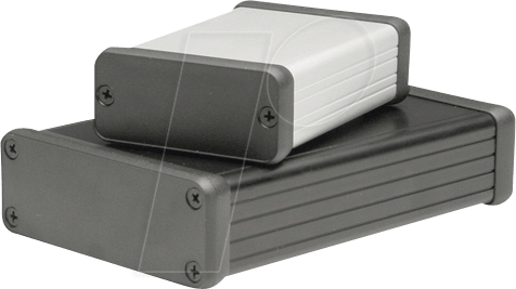 1455N1202 - Profilgehäuse, 1455 N, 120 x 103 x 53 mm, silber