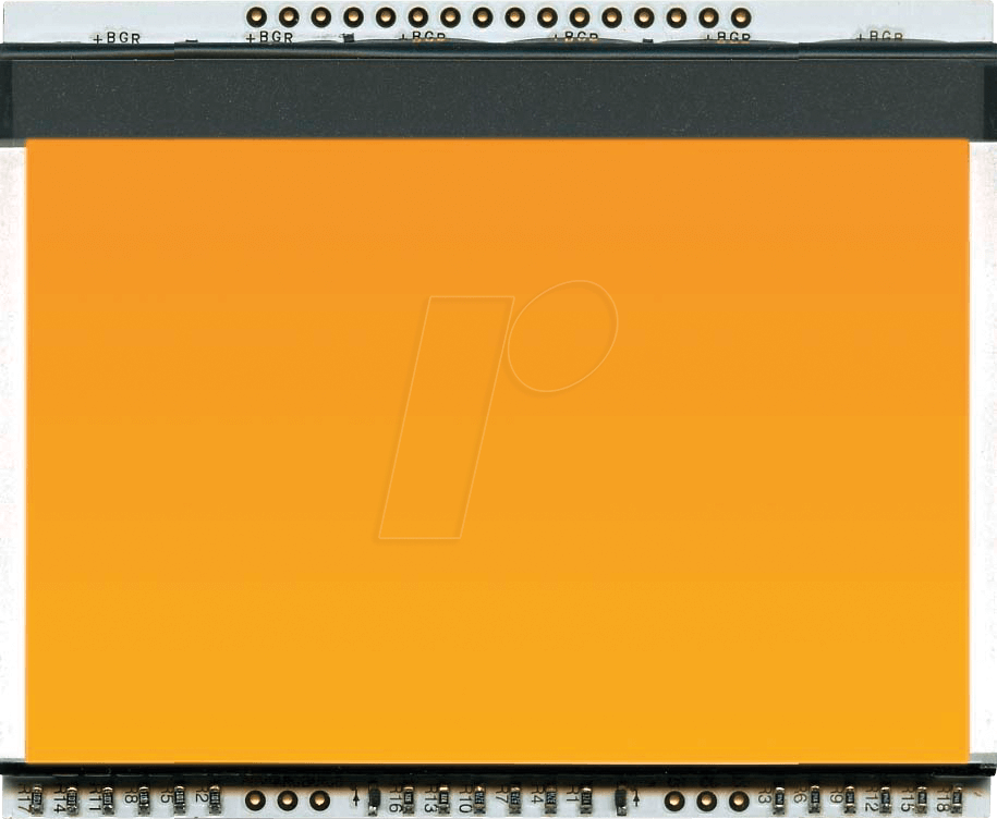 EA LED78X64-A - LED-Beleuchtung für EA DOGXL160-7, 73 x 47 mm, amber