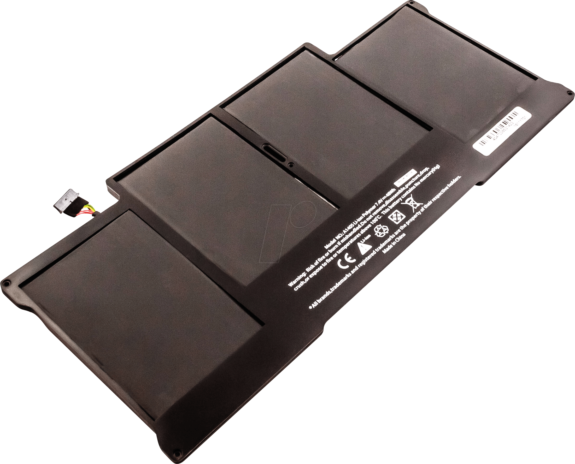 Thumbnail - AKKU 53142 - Notebook-Akku für Apple MacBook Air Mid 2011, Li-Po, 6850 mAh