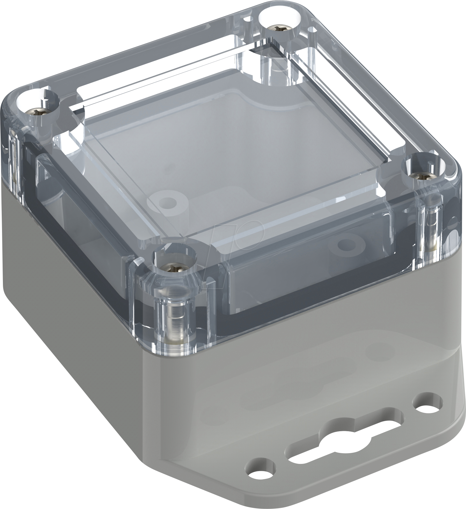 6U07060604639 - Industriegehäuse, 60 x 60 x 40,1mm, IP66/IP68, lichtgrau