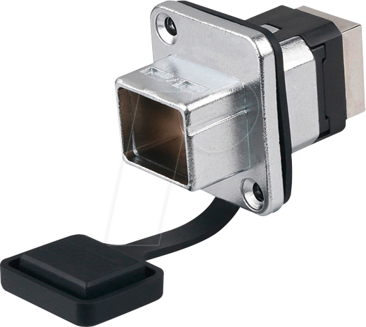 GC IC06-R303 - RJ45 Kupplung, RJ45 Buchse beidseitig, Metall