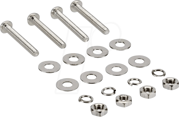 SLUE M3X20SET - Lüfterschrauben Set für 15 mm Lüfter