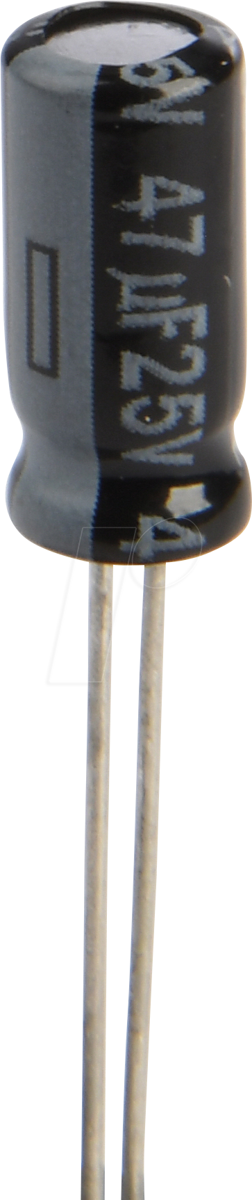 FR-A 47U 25B - Elko radial, 47µF, 25V, 105°C, low ESR