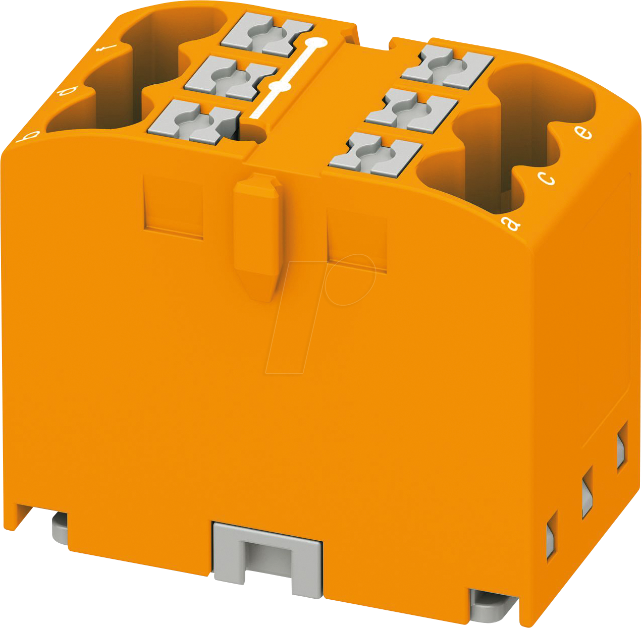 PHOE 3273282 - Verteilerblock PTFIX, 6X2,5, orange