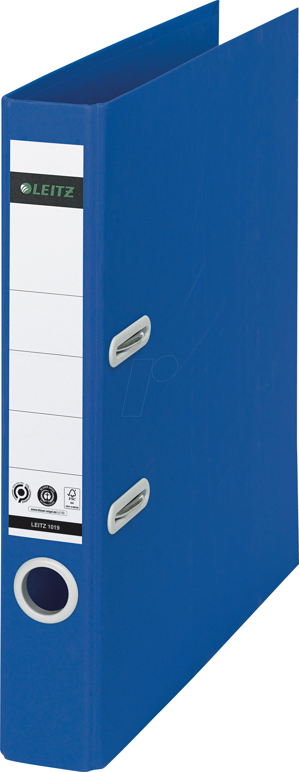 LEITZ 10190035 - Qualitäts-Ordner 180°, Recycle, blau, 50 mm