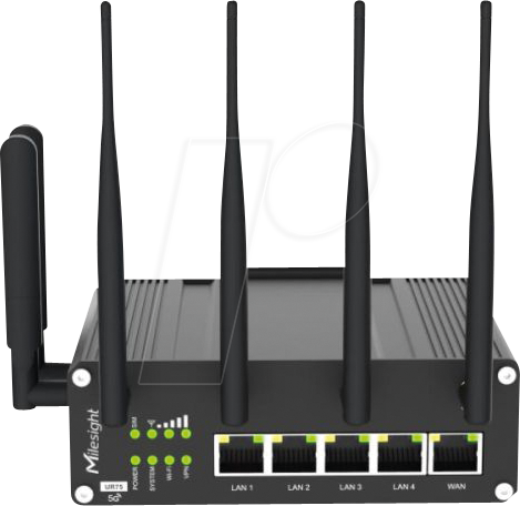 MIL UR75-504AEW2 - Industrial 5G Router, WLAN
