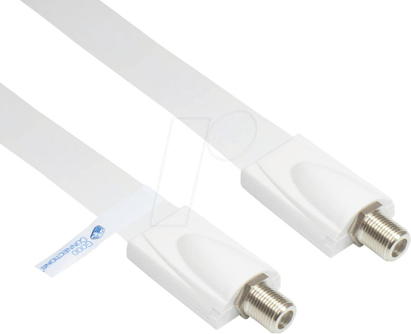 Thumbnail - GC S-1000QLW - SAT Fensterdurchführung, F-Buchse, 0,5035 m, weiß