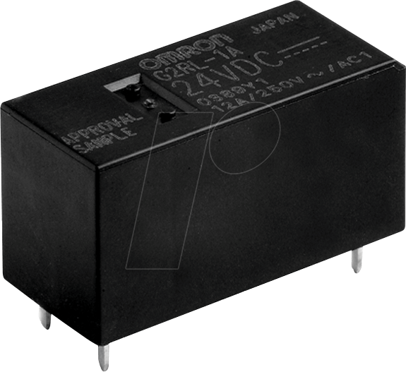 G2RL-2 DC5 - Leistungsrelais, THT, 5 VDC, 8A, 2 Wechsler