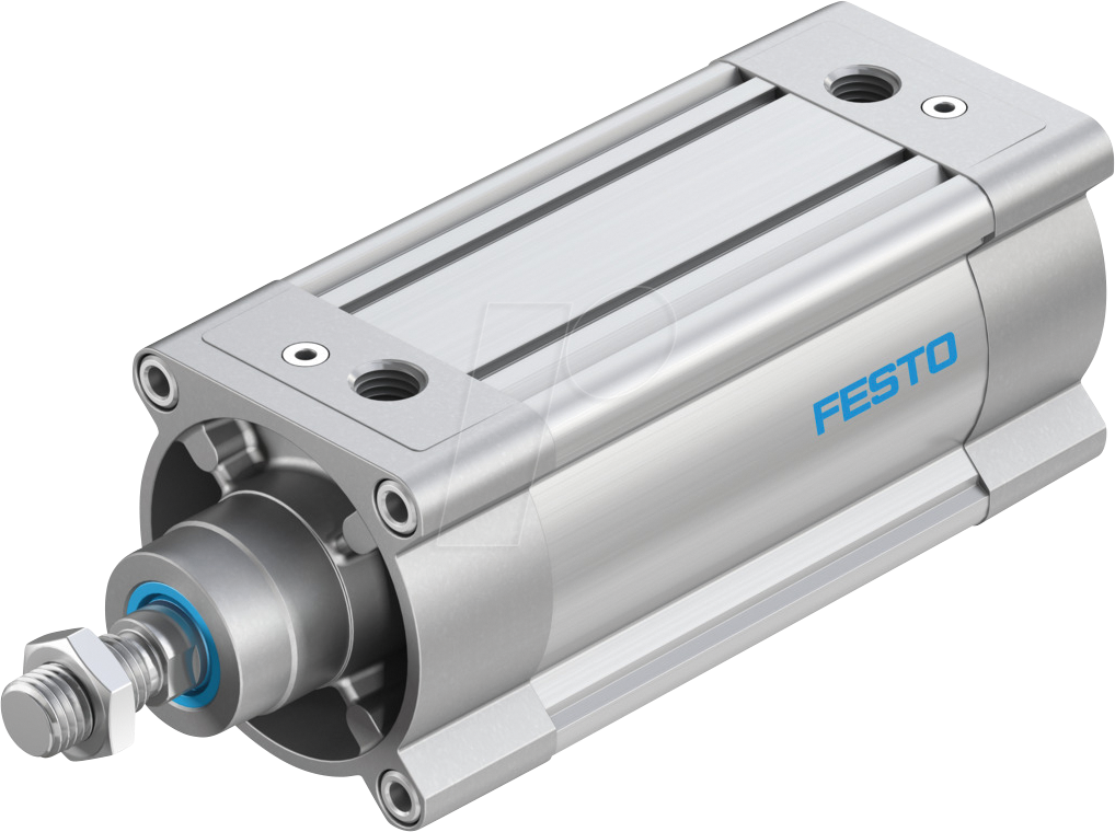 FESTO 1384809 - Normzylinder, DSBC, Ø 100 mm, M20x1,5, G1/2, PPVA