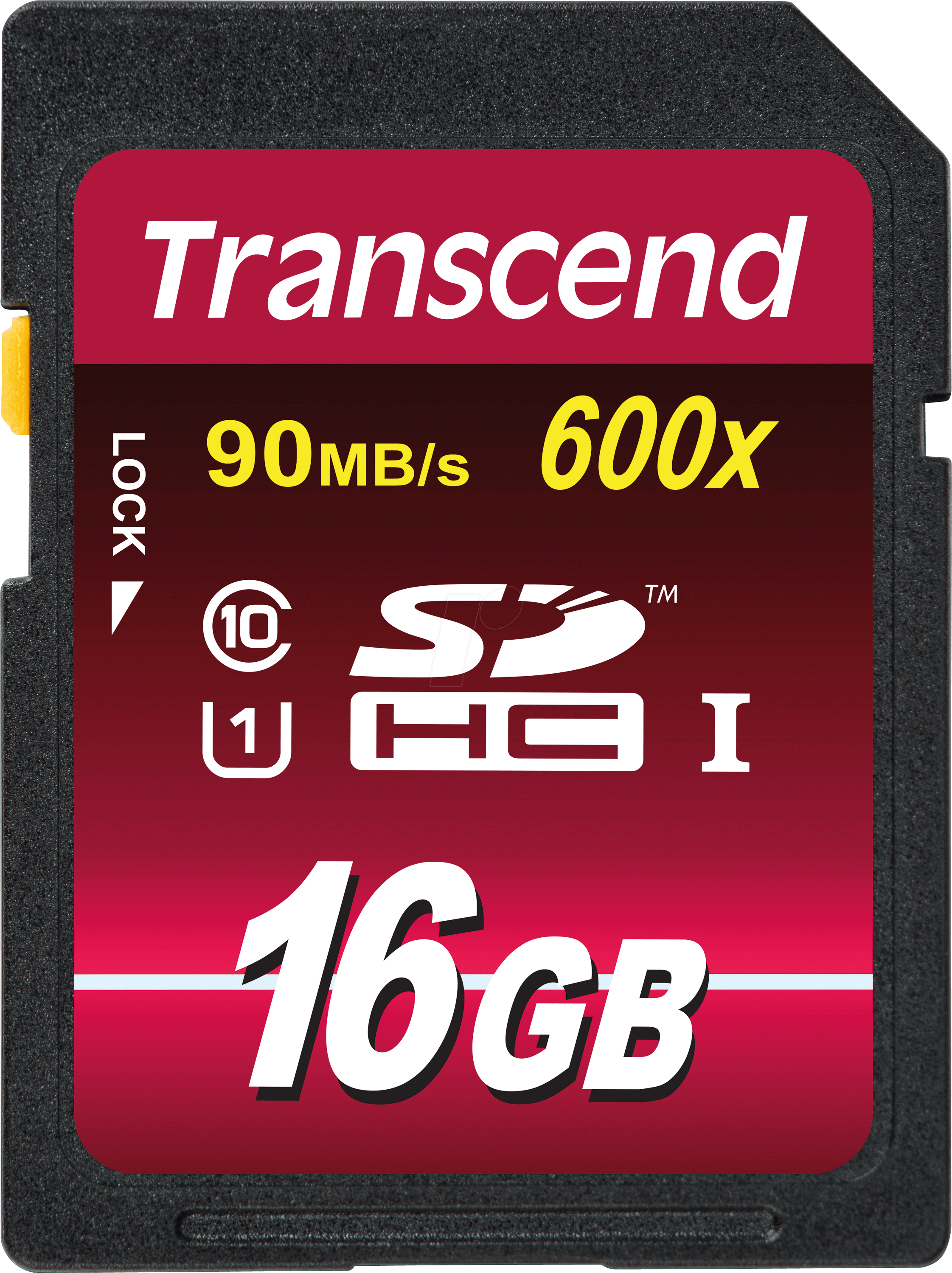 TS16GSDHC10U1 - SDHC-Speicherkarte, 16GB Class10 UHS-I 600x Ultimate