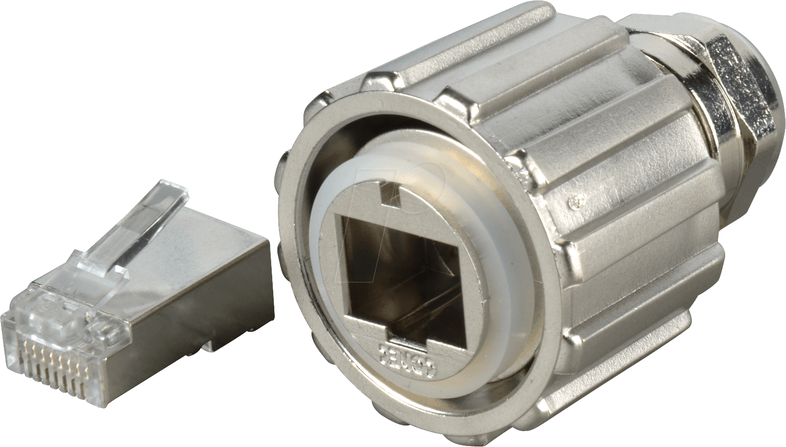 RJ45 STM - RJ45 Stecker, geschirmt, metallisiert