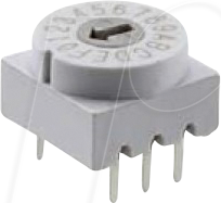ECE ERD916RSZ - Drehcodierschalter, 16-pol hexad. Real