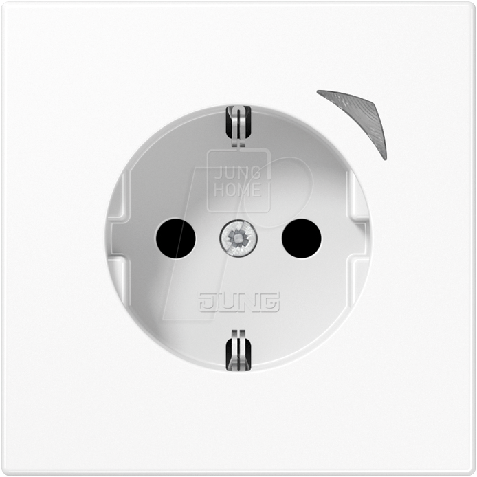 JG BTLS1521SEWW - Schaltbare Bluetooth Steckdose, alpinweiß, Messfunktion