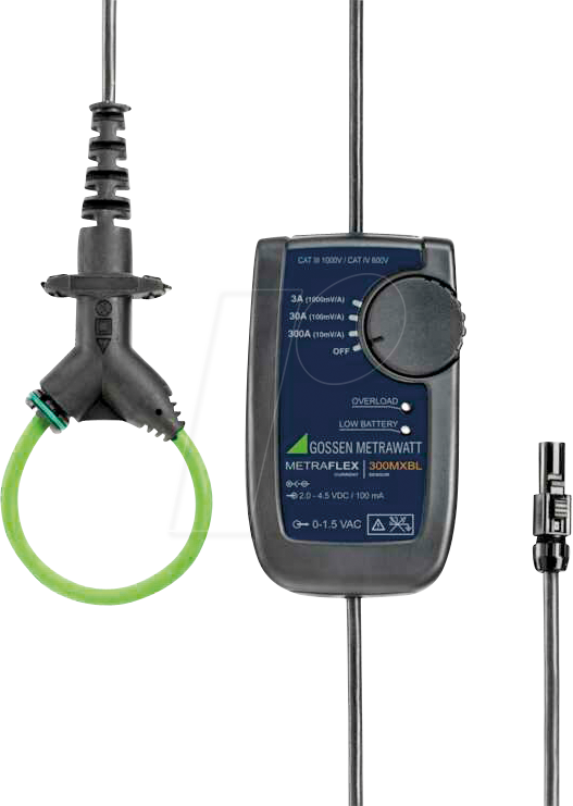 METRAFLEX 300MXB - Flexible Stromzange METRAFLEX 300M XBL, bis 300 A AC