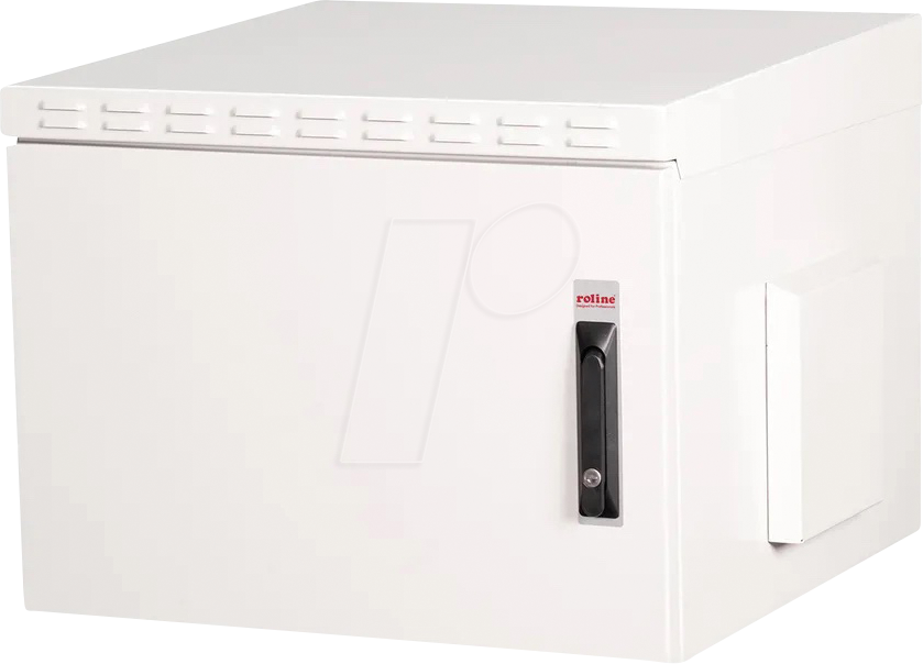 ROLINE 26210083 - 19'' Wandgehäuse, 7 HE, 600mm Tiefe, outdoor, grau