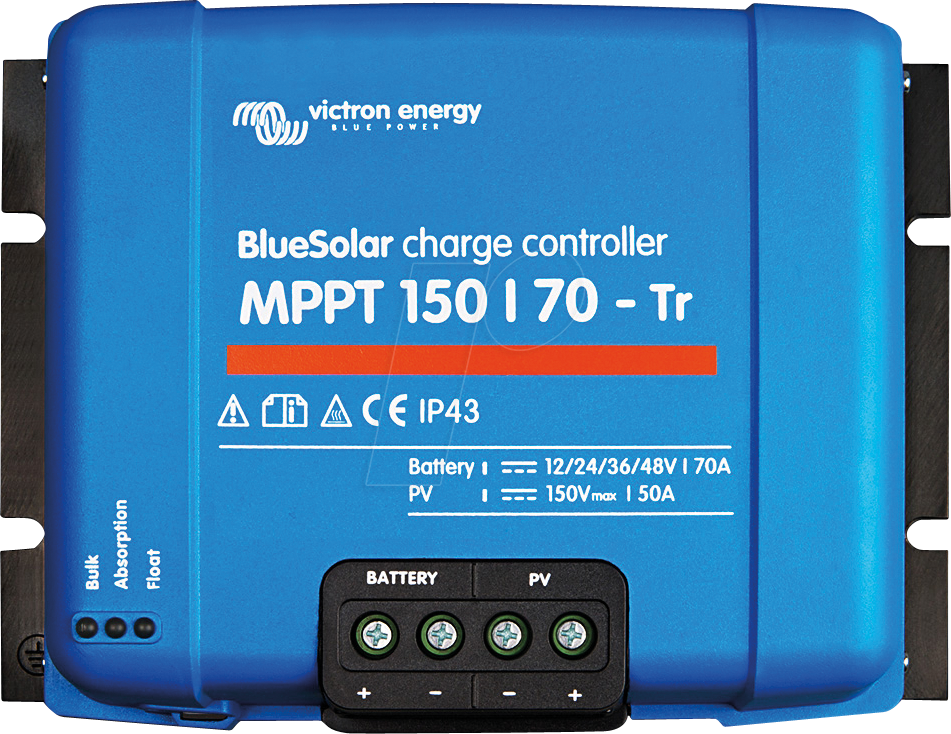VE SCC010070200 - Solar Laderegler BlueSolar MPPT 150/70-tr, 70A