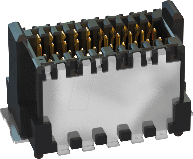 ZERO8 20 P 2,65 - Zero8 p gerade 2.65mm shield 20 polig, MID, geschirmt