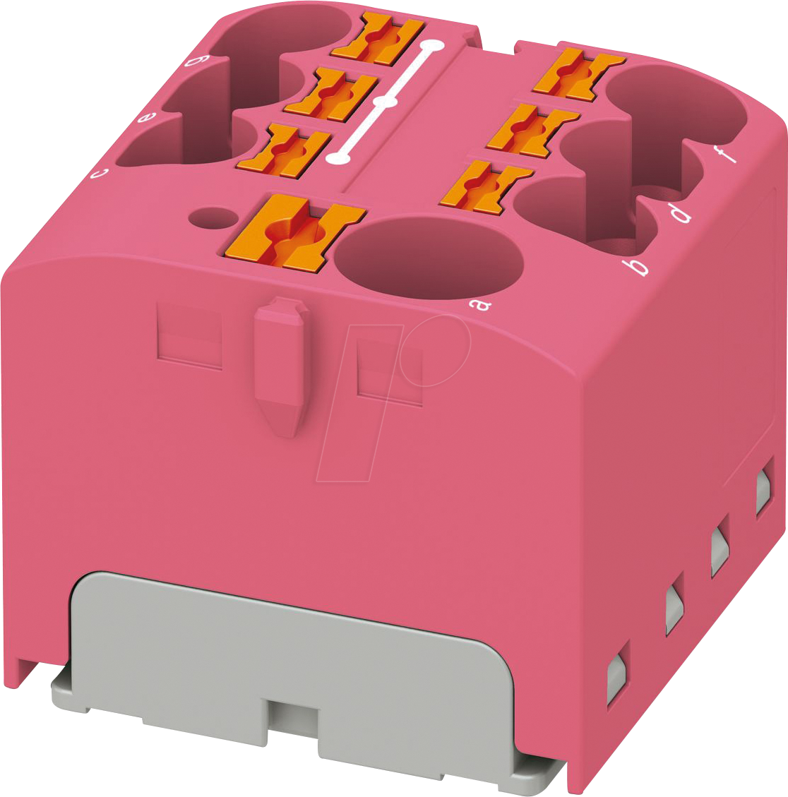 PHOE 3273873 - Verteilerblock PTFIX, 10/6X4, pink