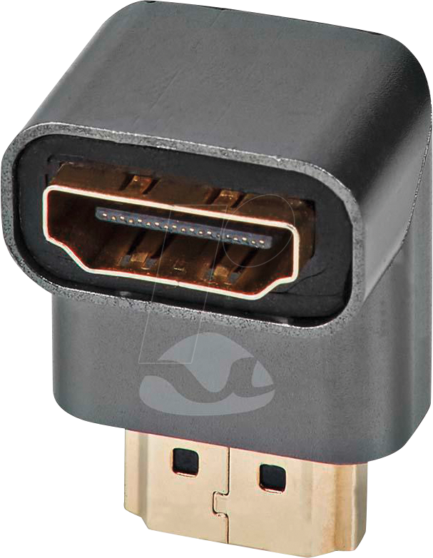 N CVTB34901GY - Adapter, HDMI Stecker auf HDMI Buchse, 90°